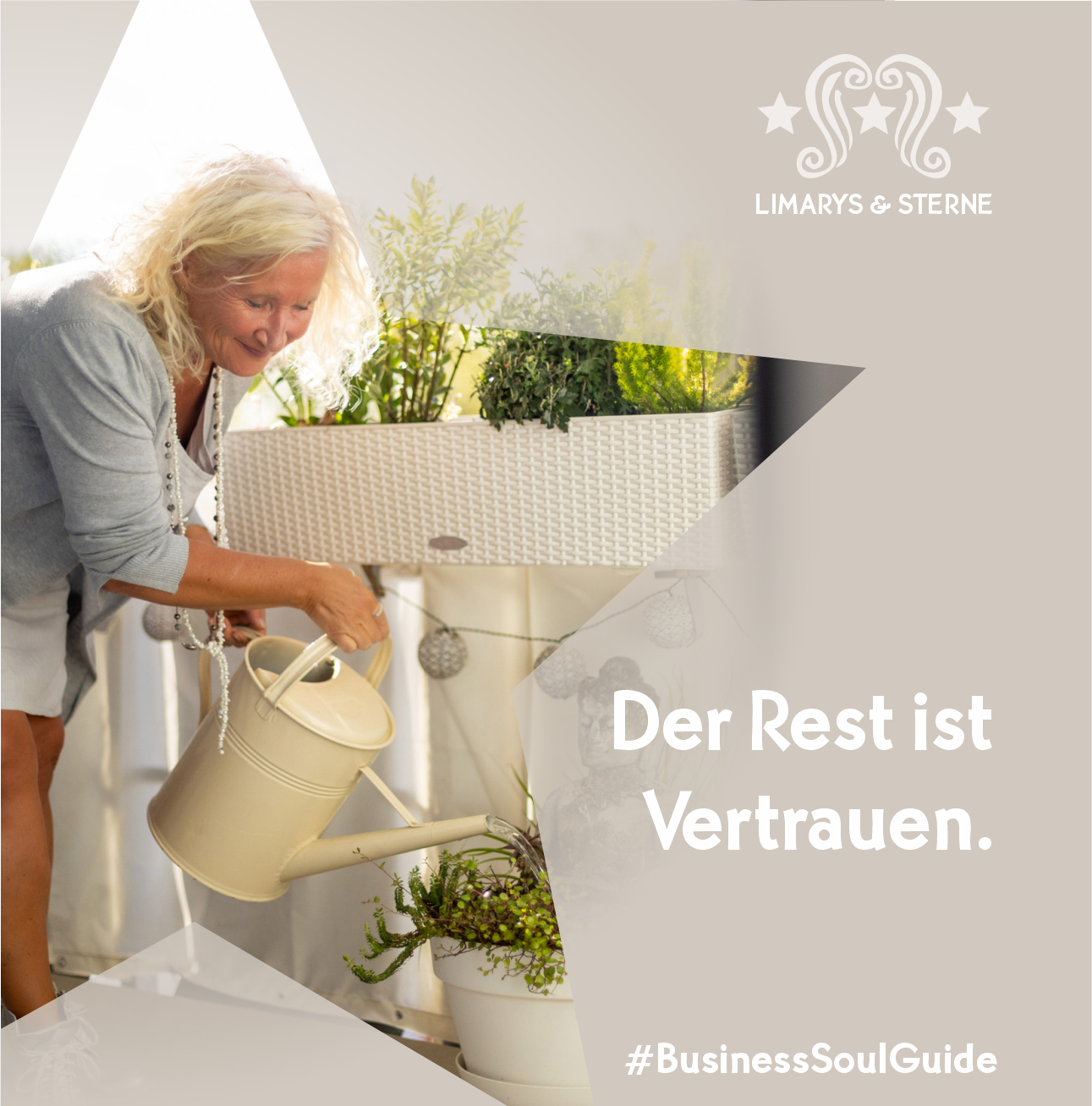 DER REST IST VERTRAUEN.